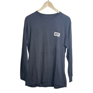 Neff Disney Mickey Mouse M28 Collaboration Long Sleeve T Shirt Men's Size Medium